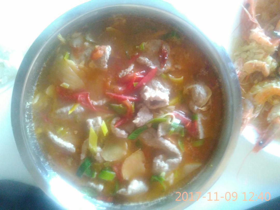 水煮牛肉