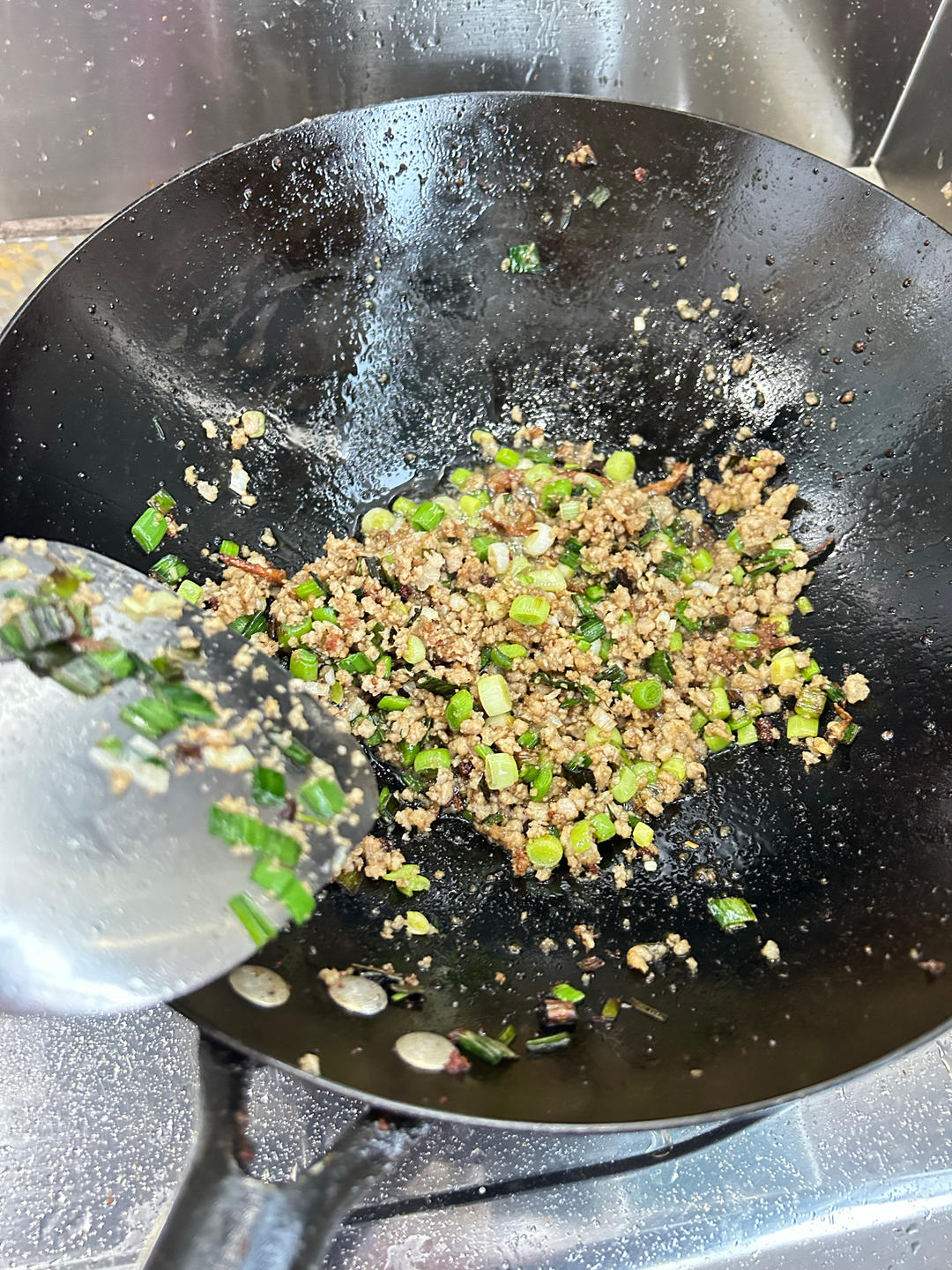 蒜苗炒肉