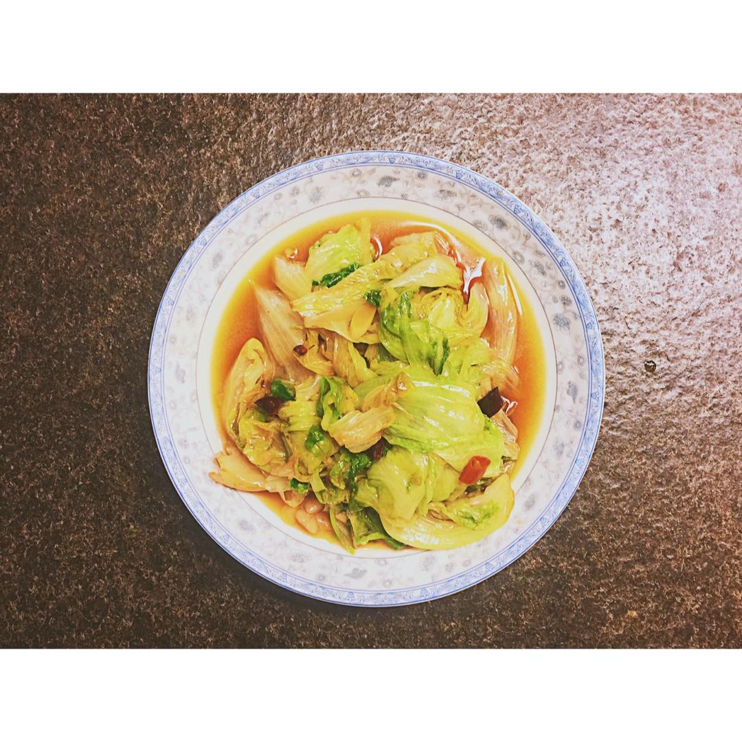 蚝油手撕包菜