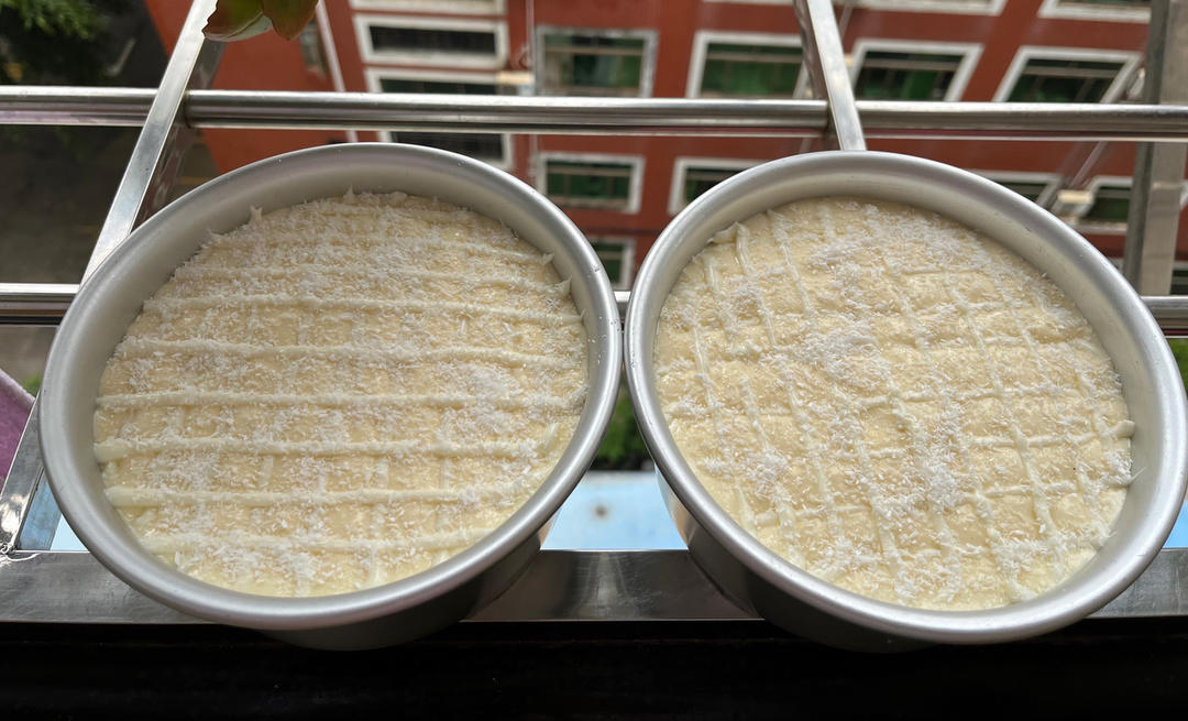 6寸香妃古早蛋糕零失败配方，烫面法口感湿润绵密屡试不爽，完胜戚风蛋糕