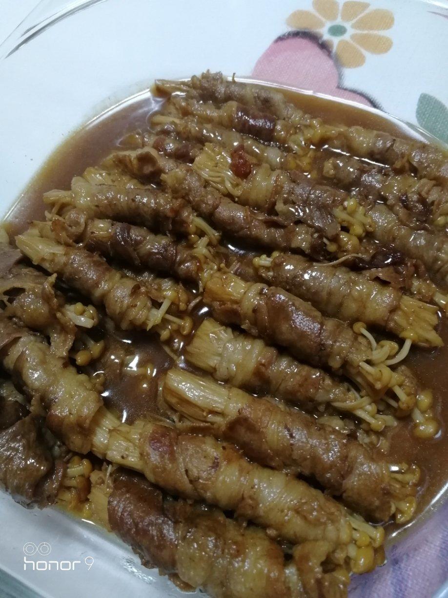 肥牛金针菇卷