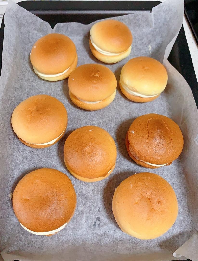 最近很🔥的空气蛋糕（附卡仕达酱做法）