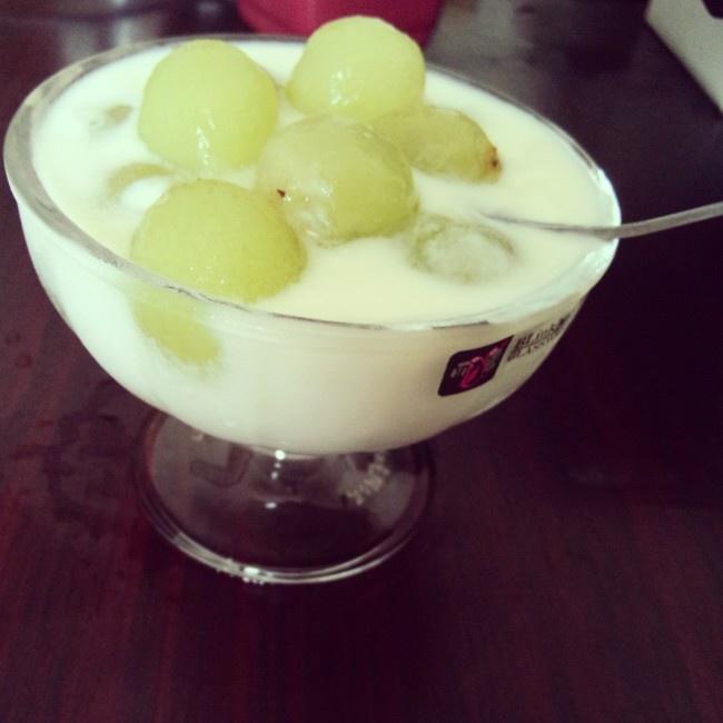 酸奶冻葡萄