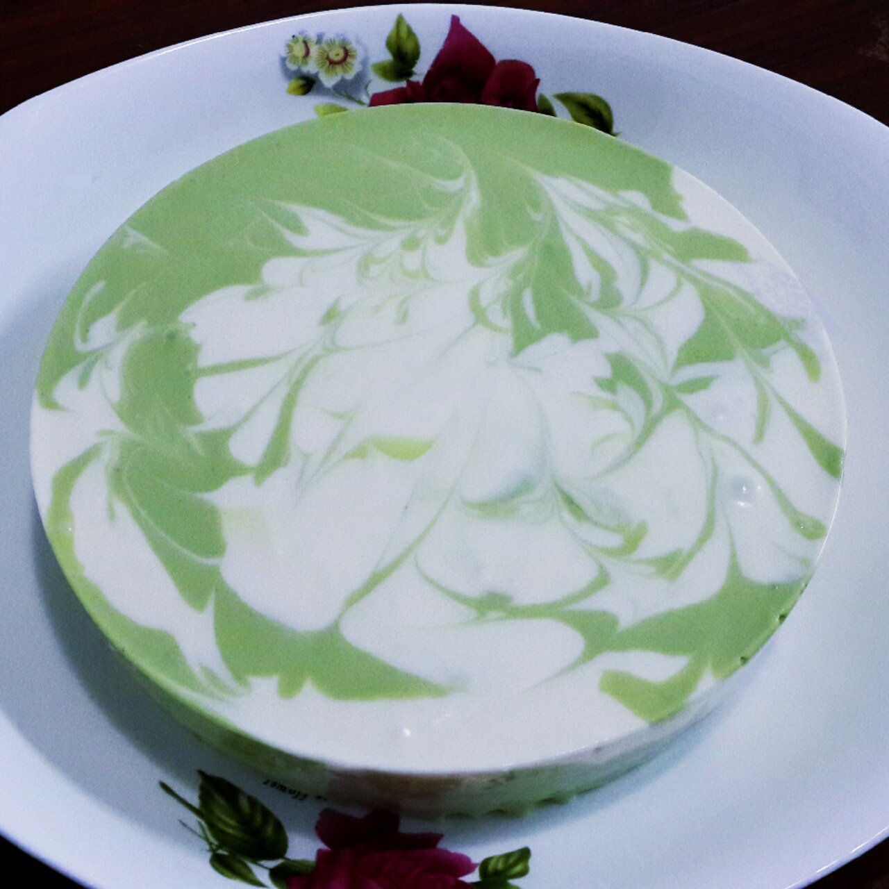 冷藏式抹茶大理石乳酪蛋糕