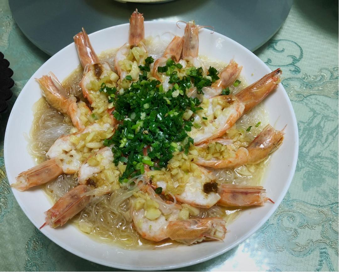 蒜蓉粉丝蒸虾