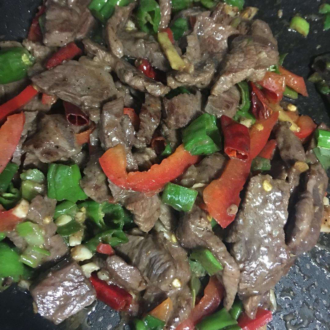 小炒牛肉