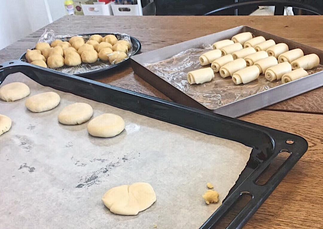 酥皮绿豆饼   酥得掉渣渣