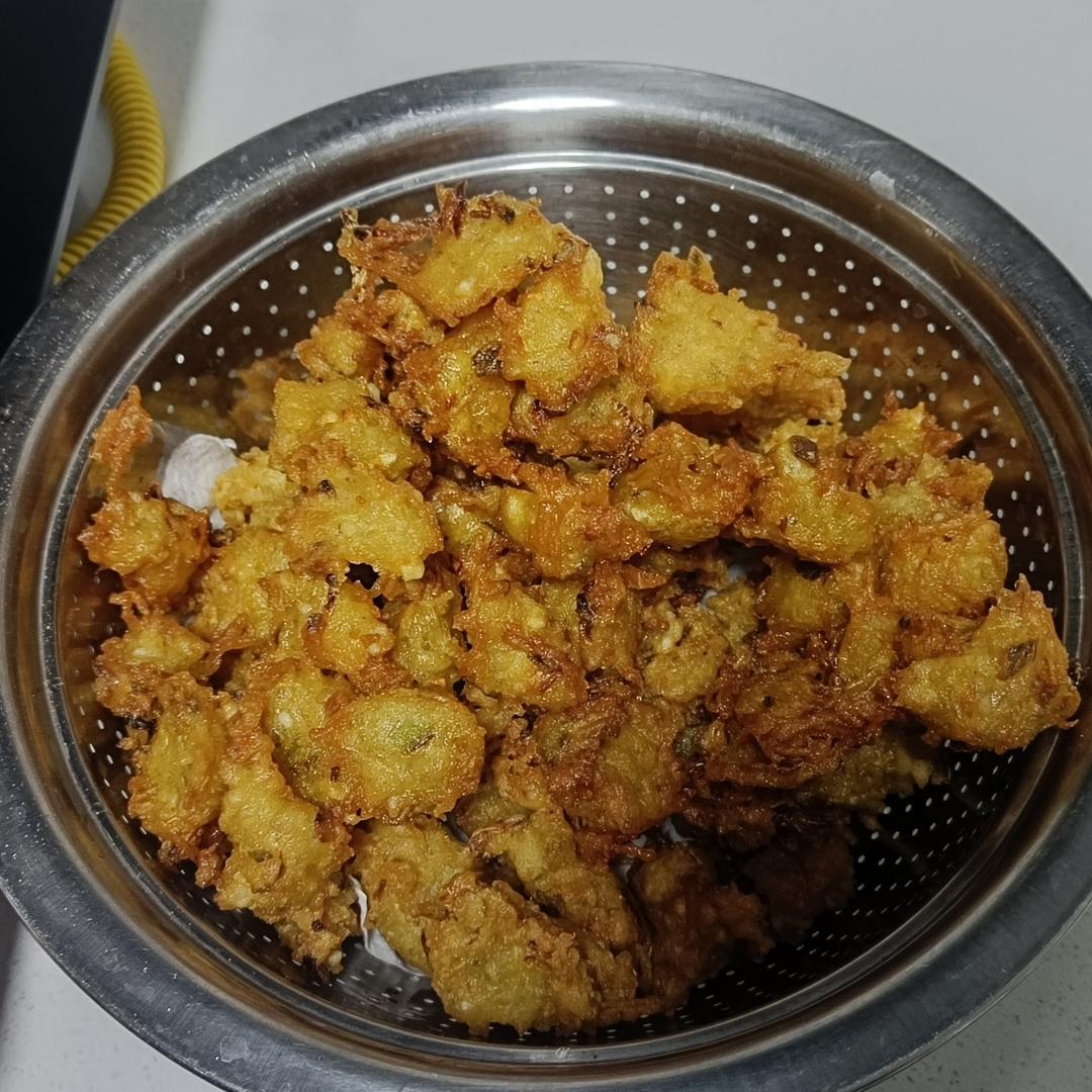 萝卜粉条焦炸丸子