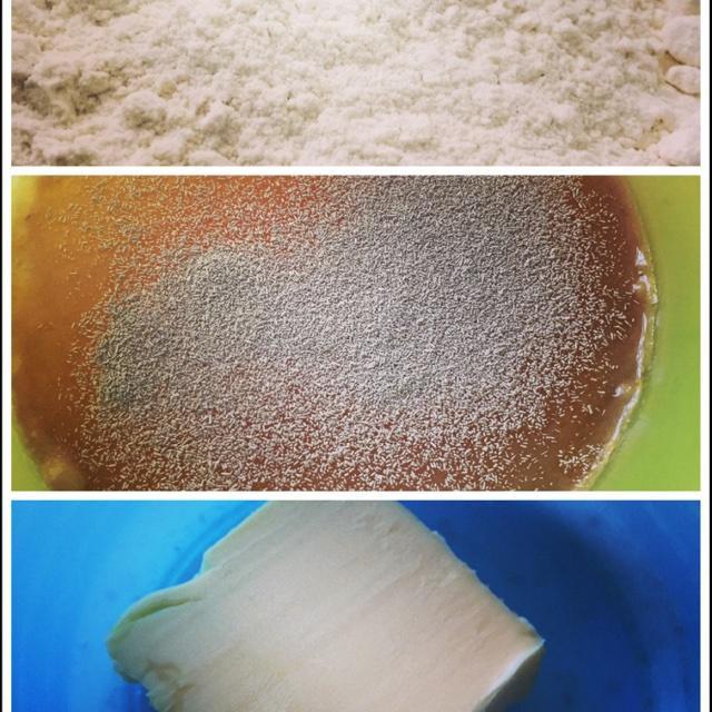 纯奶手撕吐司的做法 步骤1