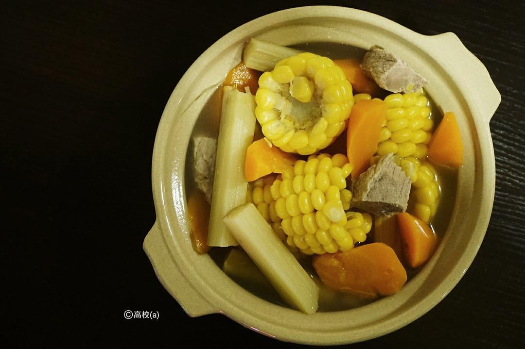 竹蔗红萝卜马蹄汤
