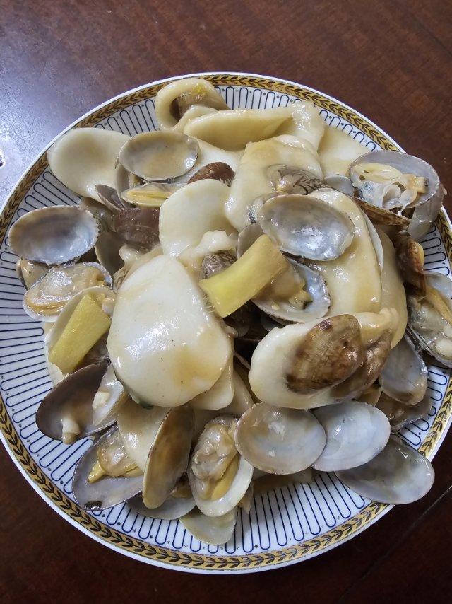 鲜掉眉毛的0失败蛤蜊年糕！