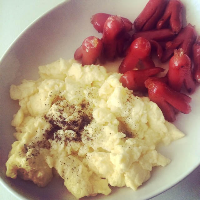 美式炒蛋 scrambled eggs