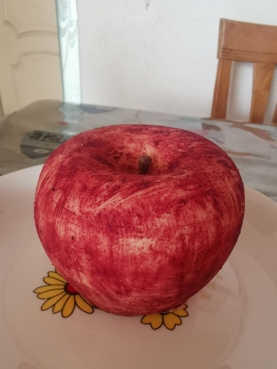 圣诞款🍎惊喜巧克力苹果蛋糕｜平安果｜超逼真