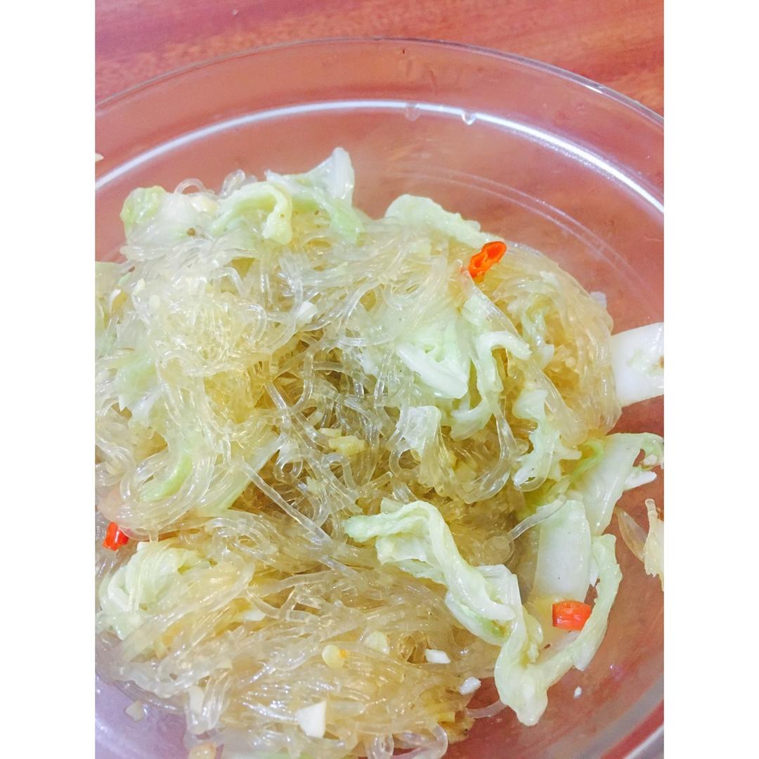 白菜炒粉丝