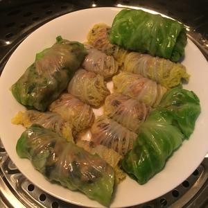 白菜卷cabbage roll的做法 步骤7