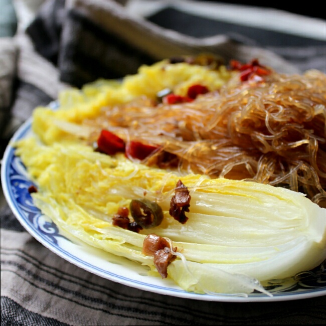 蒜蓉粉丝娃娃菜