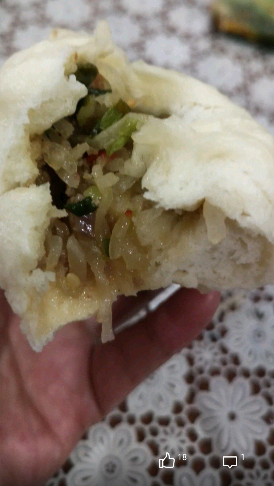 分享好吃的萝卜丝肉包