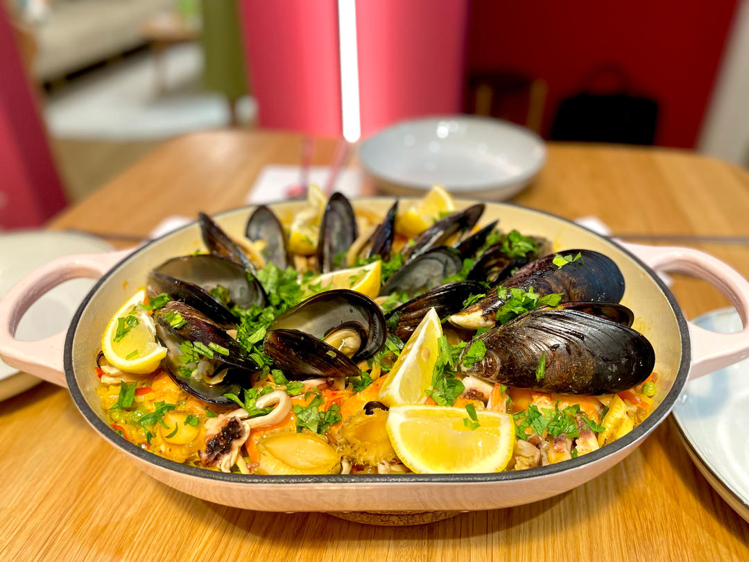 【曼食慢语】Seafood Paella 西班牙海鲜饭