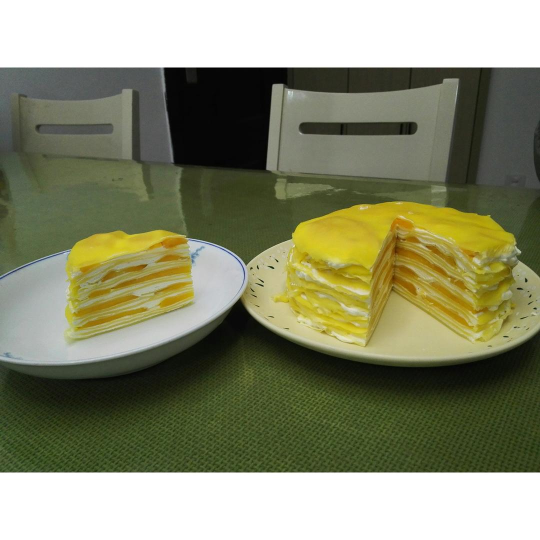 榴莲千层蛋糕