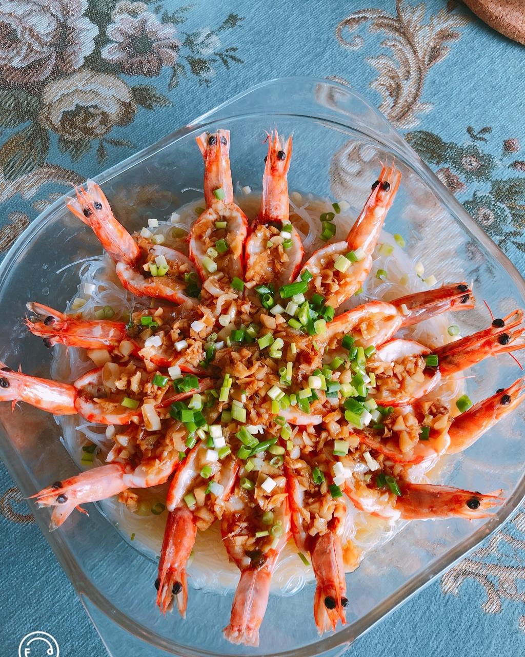 蒜蓉粉丝蒸虾