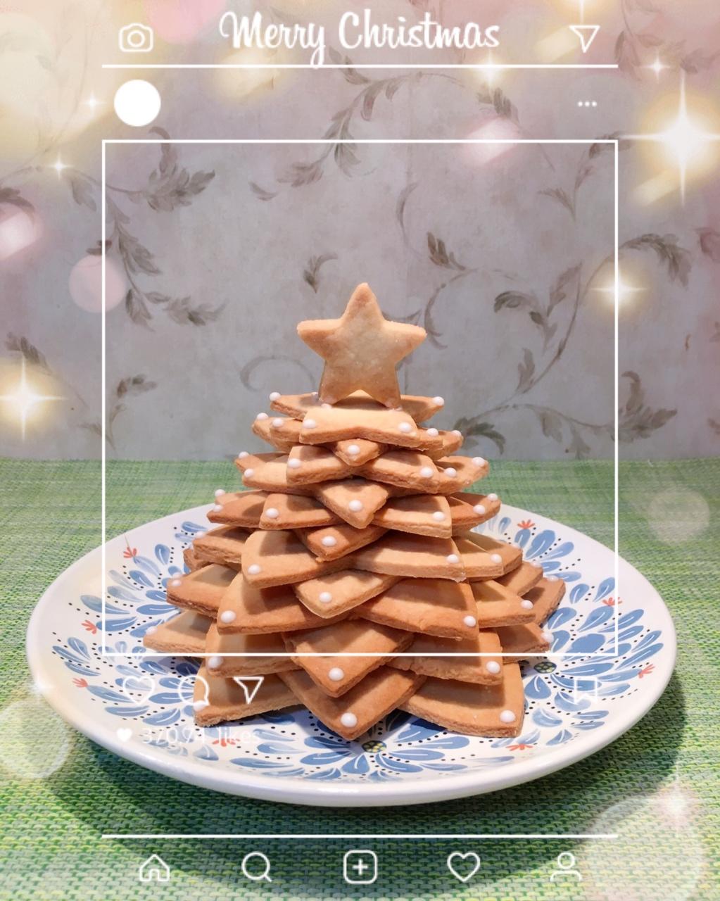 圣诞树饼干