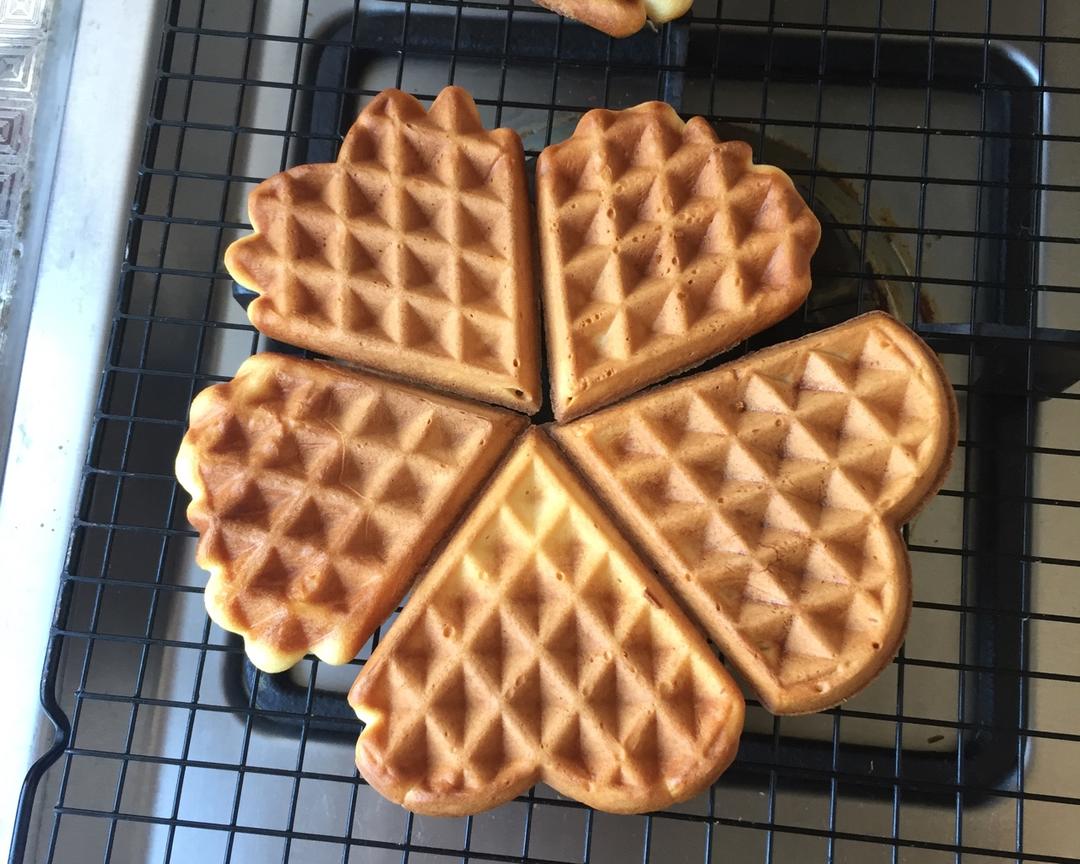 快手华夫饼（电饼档）的做法