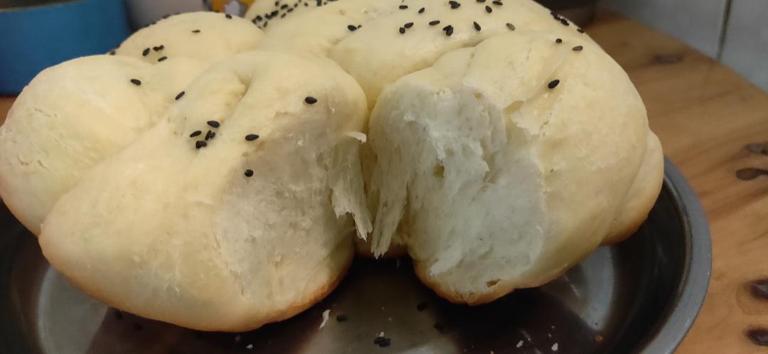 纯奶手撕吐司的做法 步骤1