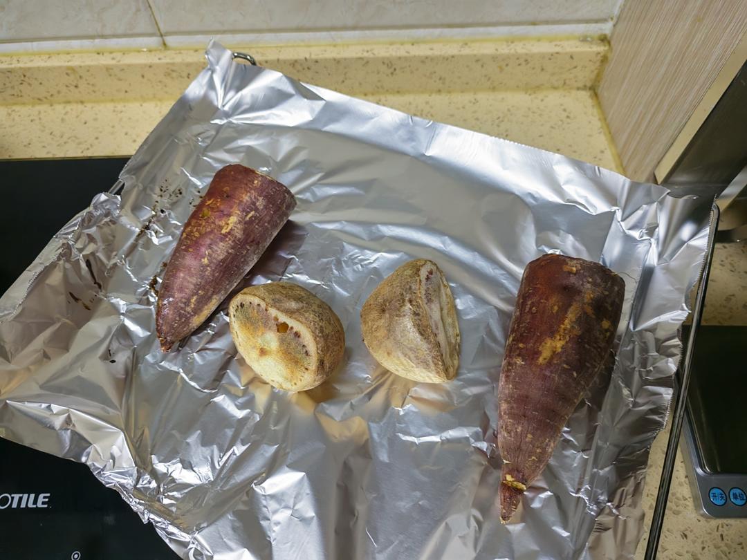 烤红薯 VS 烤土豆（洋芋