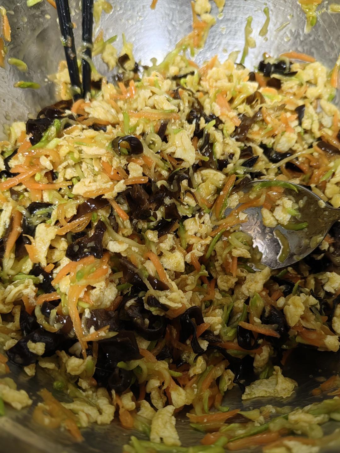 素饺子的极致美味 西葫芦鸡蛋饺子