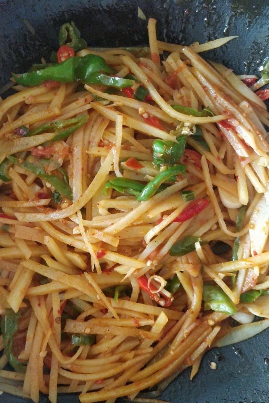 尖椒土豆丝