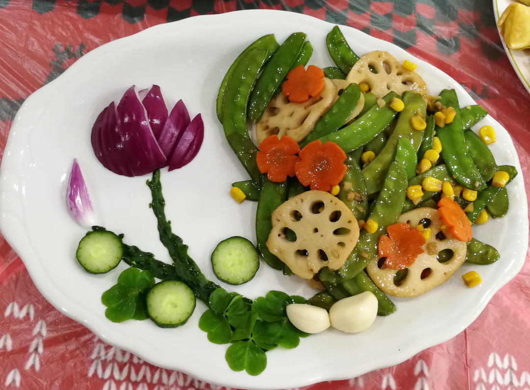 堪比五星⭐大厨的【荷塘小炒】