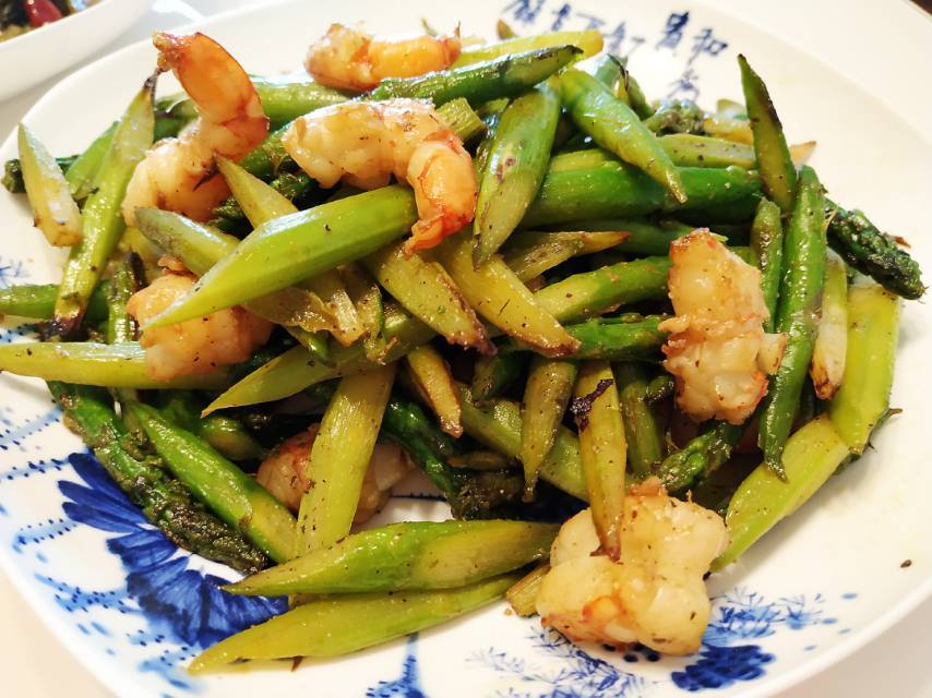 芦笋虾仁