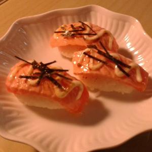 火炙三文鱼寿司的做法 步骤3