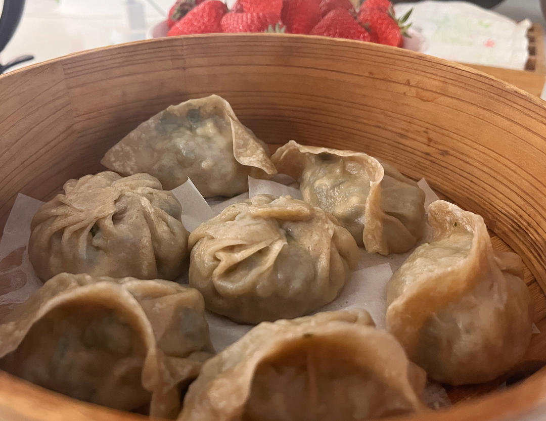 好吃又好做的烫面：高筋粉+荞麦粉