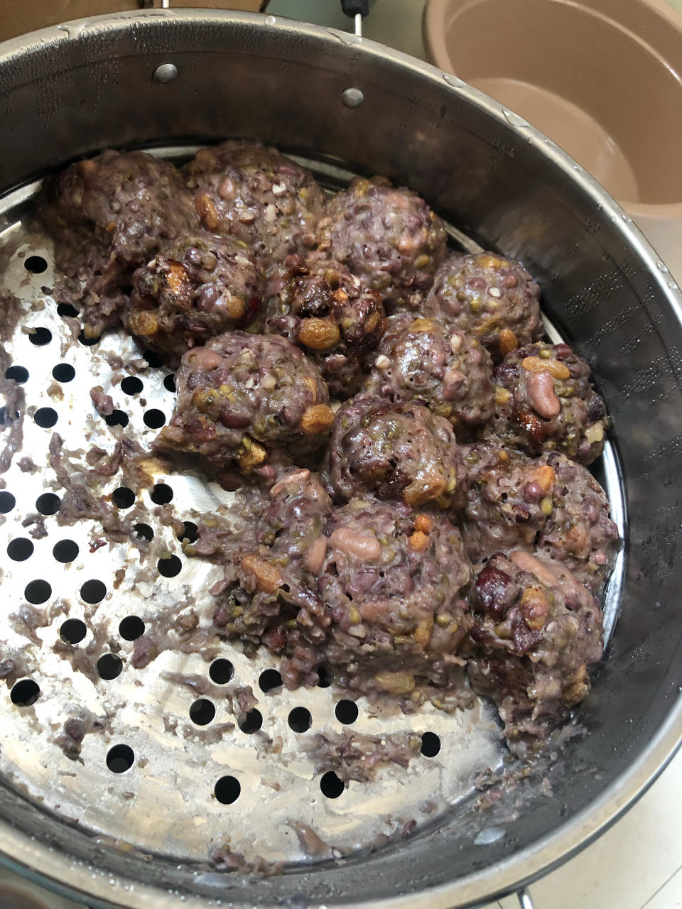 减脂瘦身代餐之粘豆包