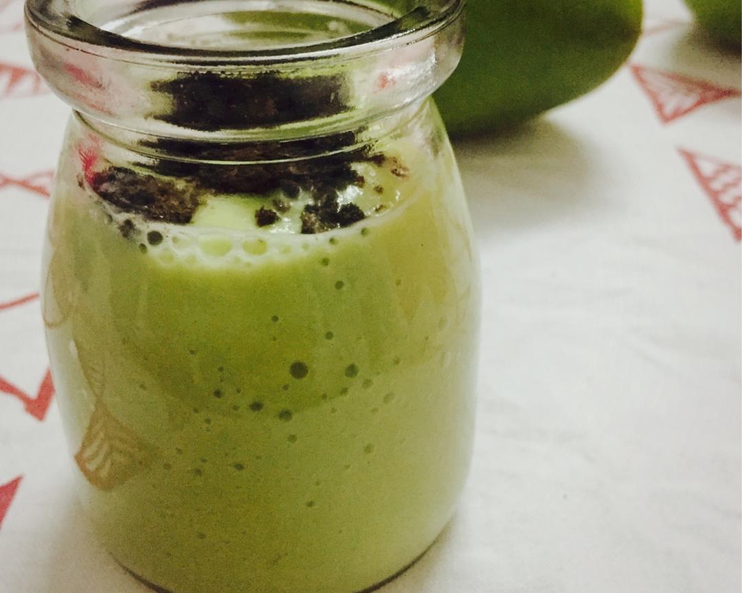 苹果牛油果奶昔的做法