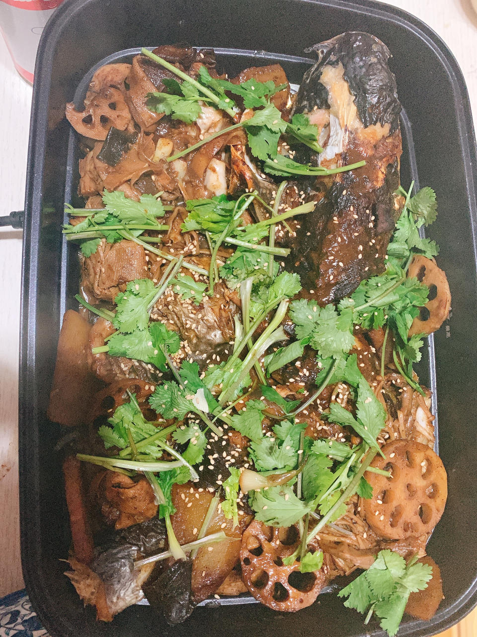 重庆烤鱼(烤箱版)爆好吃，爆简单