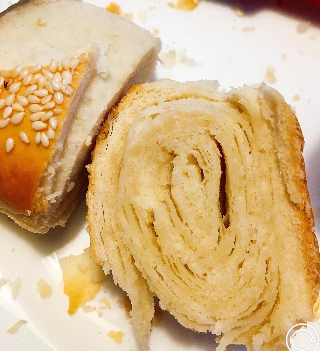 油酥烧饼(比麻酱烧饼更美味)