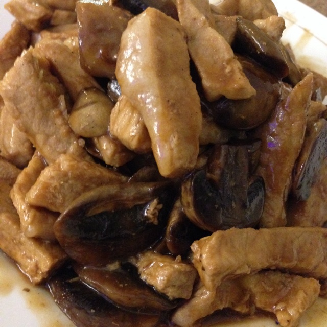香菇炒肉