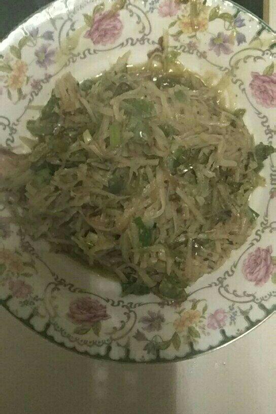 青椒土豆丝