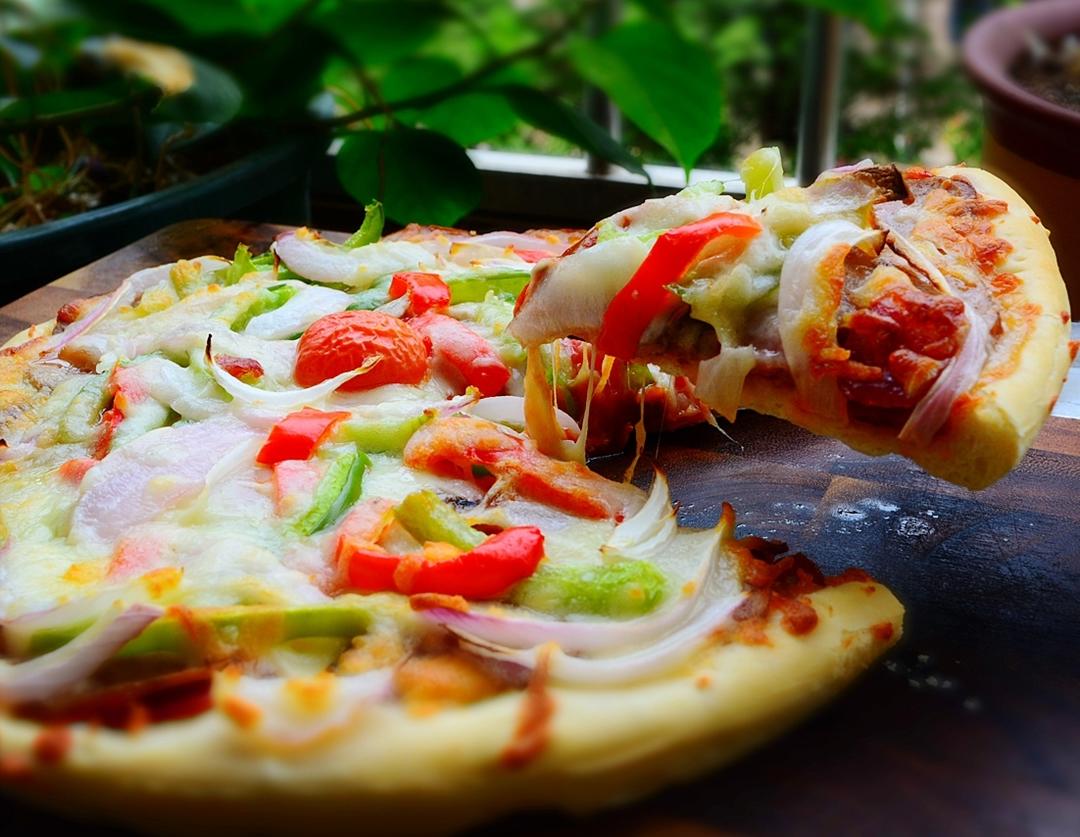 虎哥版披萨（可以自由发挥）的做法