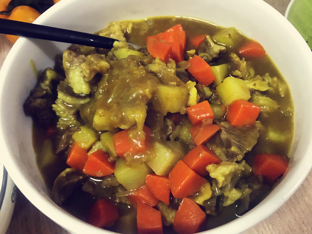 爸爸的最爱-咖喱牛肉