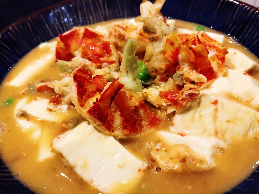 虾仁豆腐煲