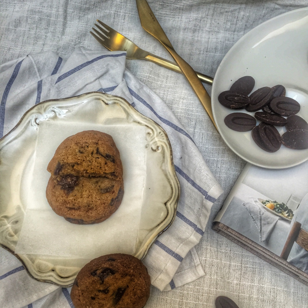 香草海盐巧克力大曲奇