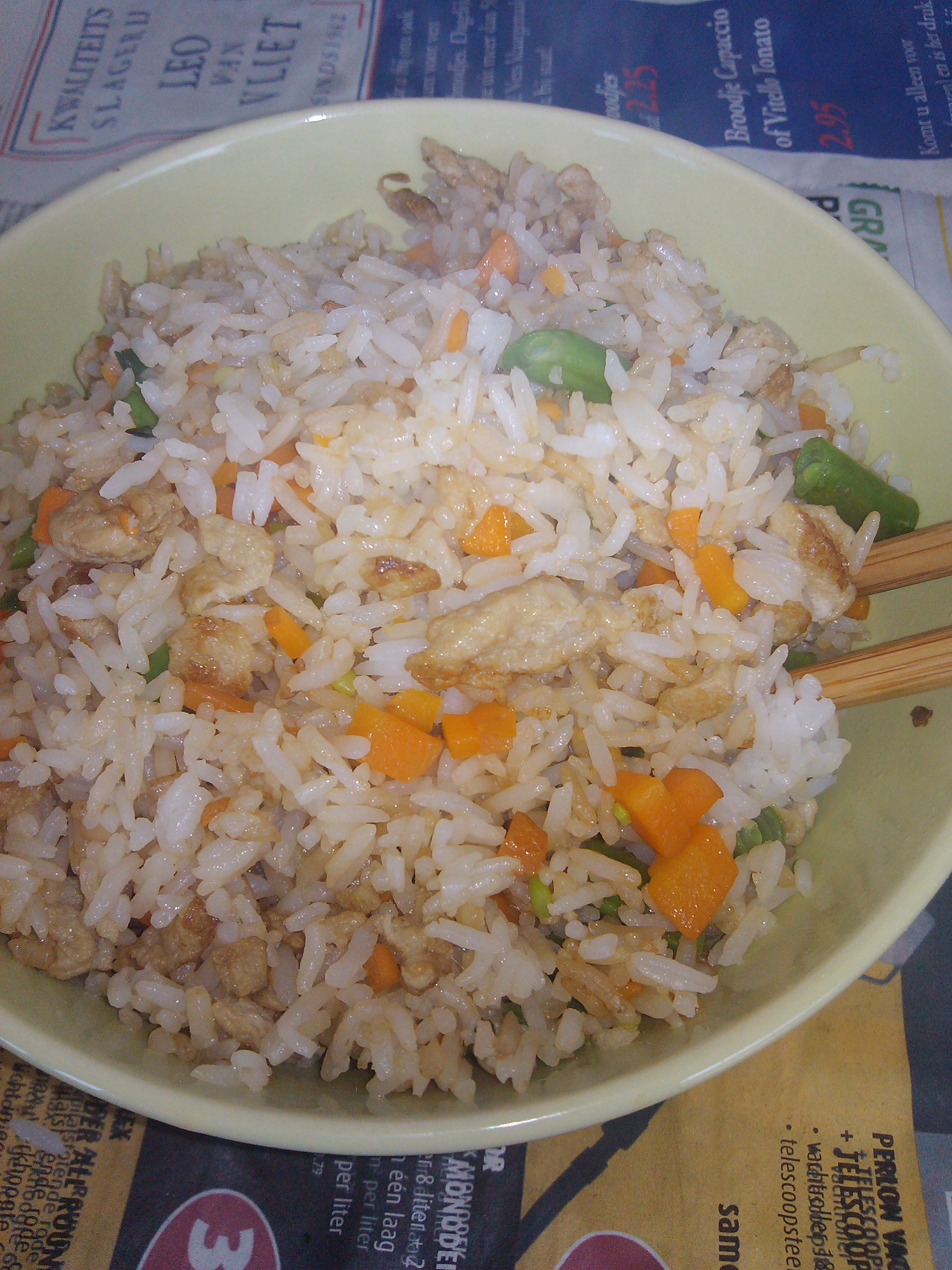 家常蛋炒饭