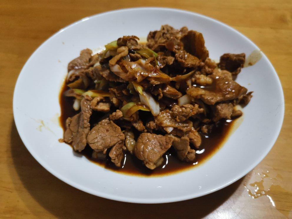 葱爆肉