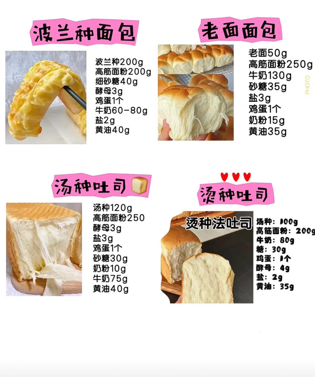 纯奶手撕吐司的做法 步骤1