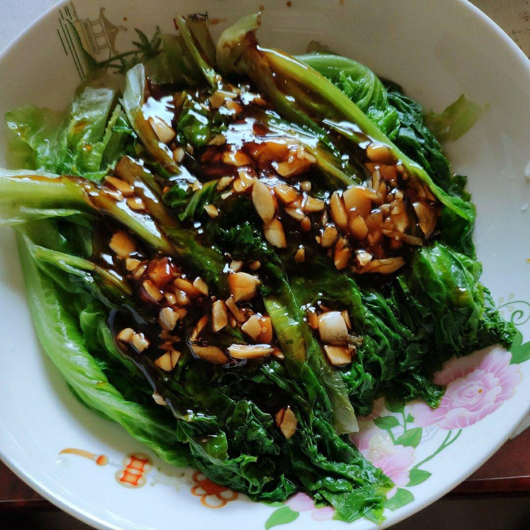 低脂蚝油生菜