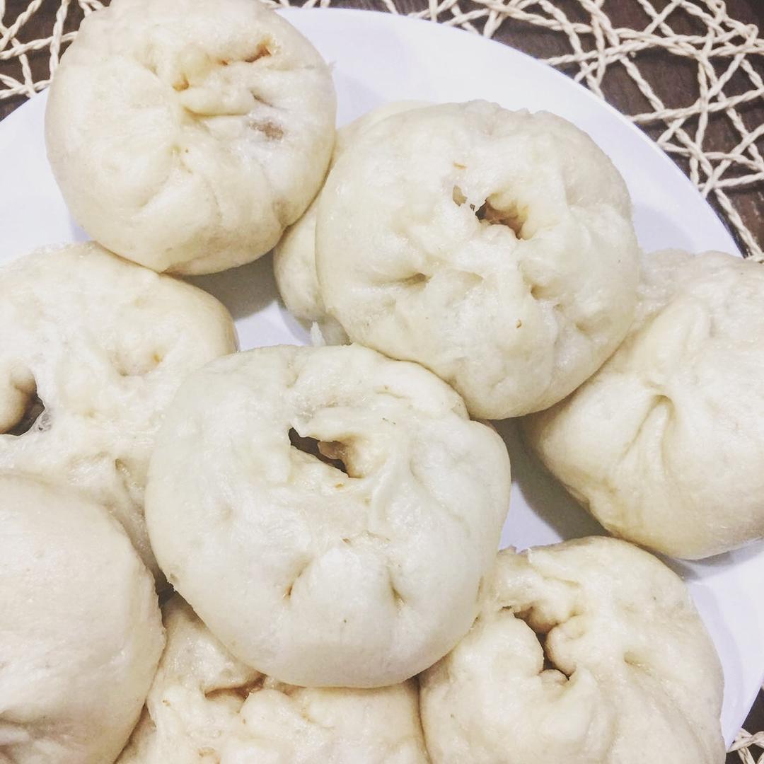 匣子-5做的榨菜鲜肉包子