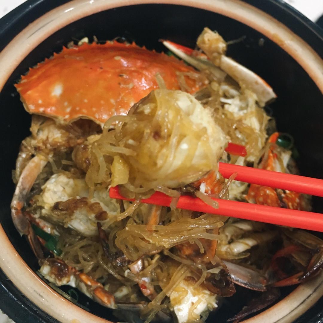 私房.蟹肉粉丝煲